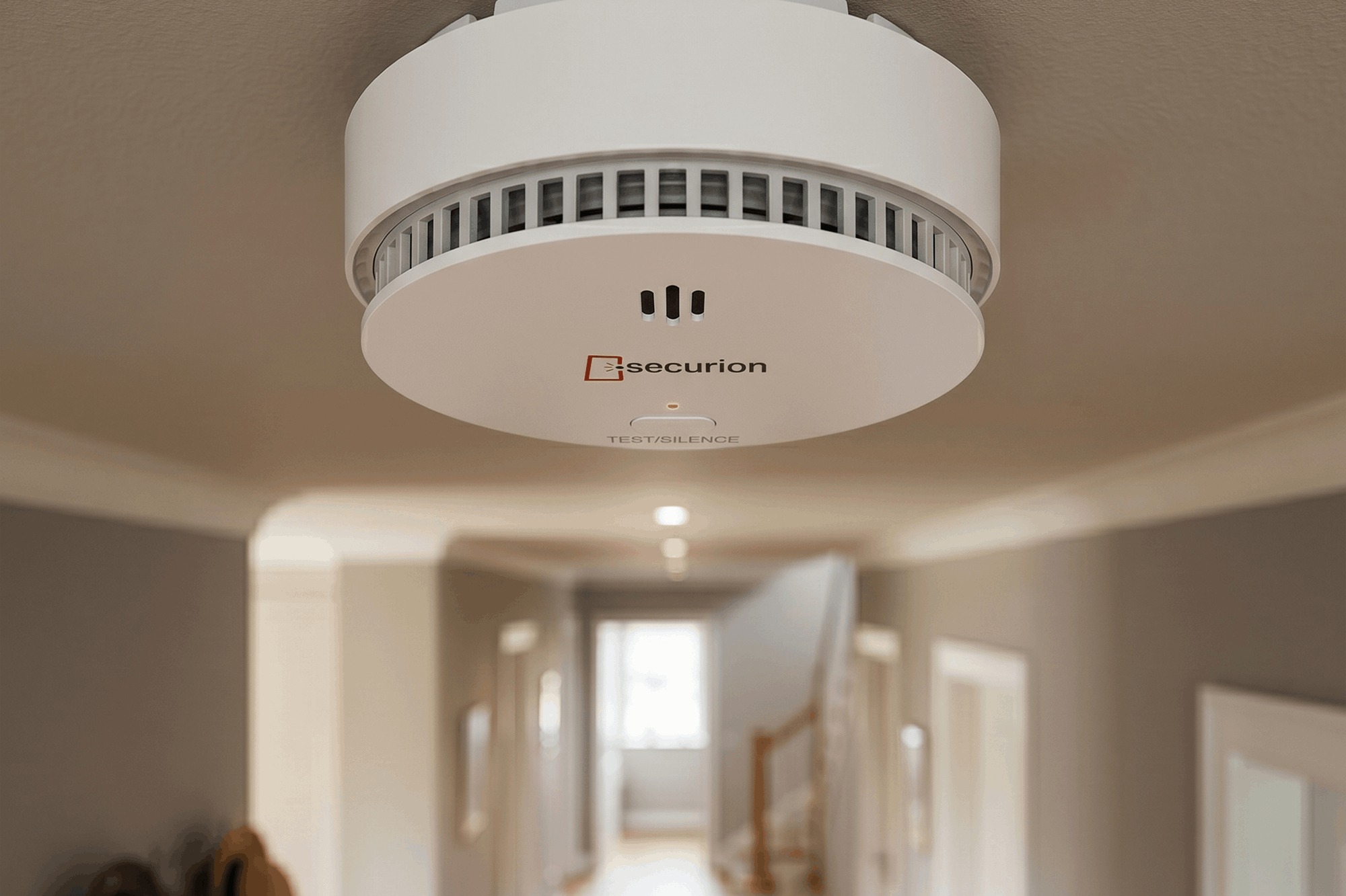 Détecteur de fumée mise en situation appartement - Securion Détecteur de fumée mise en situation appartement - Securion